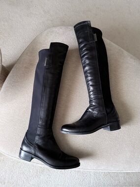 Browns Couture Over-the-Knee Leather Boots